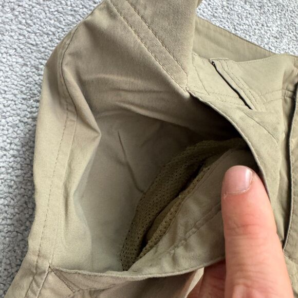 Royal Robbins Cargo Outdoor Pants Mens 40x30 Tan Brown Straight Leg Nylon Hike - Picture 6 of 16